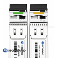 Par de Transceptores SFP+ de Fibra Única de 10G, 20 km, LC BiDi, 1270nm 1330nm