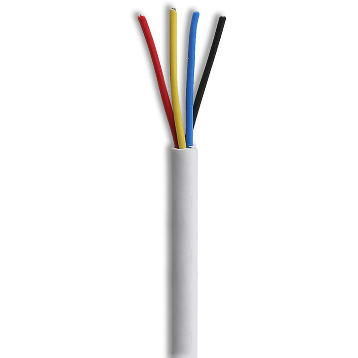 Security Alarm Cable 8 Core PVC White TCCA 100m Reel