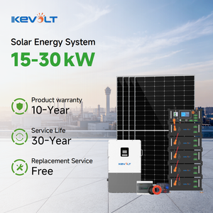 Système Haute Tension KEVOLT Dnergie Solaire 20kW 30kW 50kW Hybride avec Panneaux Solaires et Kit Solaire Complet 51.2V 314Ah 51.2V 314 - Product Image 1