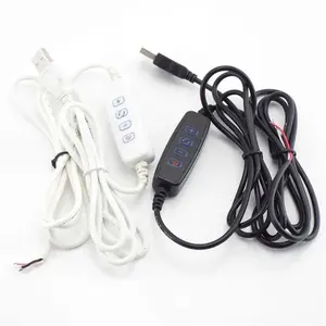 El CAMBIO DE 7 colores al por mayor personalizado se controla mediante un interruptor 3D LED portalámparas de haya para cable de tablero acrílico interruptor USB atenuador