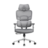 Chaise de bureau ergonomique KMJ, chaise de direction à dossier haut, chaise de bureau pivotante, chaise de jeu