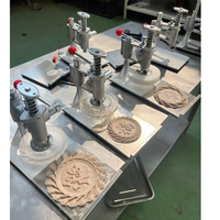 Nouvel appareil manuel à aplatir la pâte – Machine à snacks facile à utiliser pour les stands alimentaires et la restauration, préparation quotidienne de tortillas et de pain pita