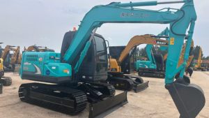 Miniexcavadora Kobelco SK75 Usada de Alta Calidad |   Excavadora Hidráulica de Cadenas de Segunda Mano Importada de Japón - Product Image 2