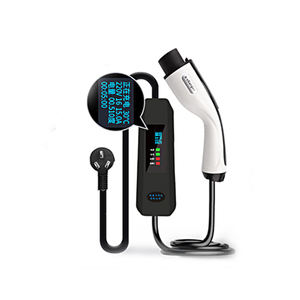 Kabel pengisi daya EV portabel 16A, stasiun pengisi daya Cepat EV mobil elektrik tipe 2 UK - Product Image 4