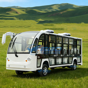 Minibús Turístico Eléctrico con Certificado CE, Autobús Turístico Eléctrico Cerrado de 72V, Minibús Turístico Eléctrico de 4 Ruedas en Venta - Product Image 1