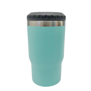 Gobelet de bouteille de bière en acier inoxydable 14oz à usage multiple avec 2 couvercles en option - Product Image 3