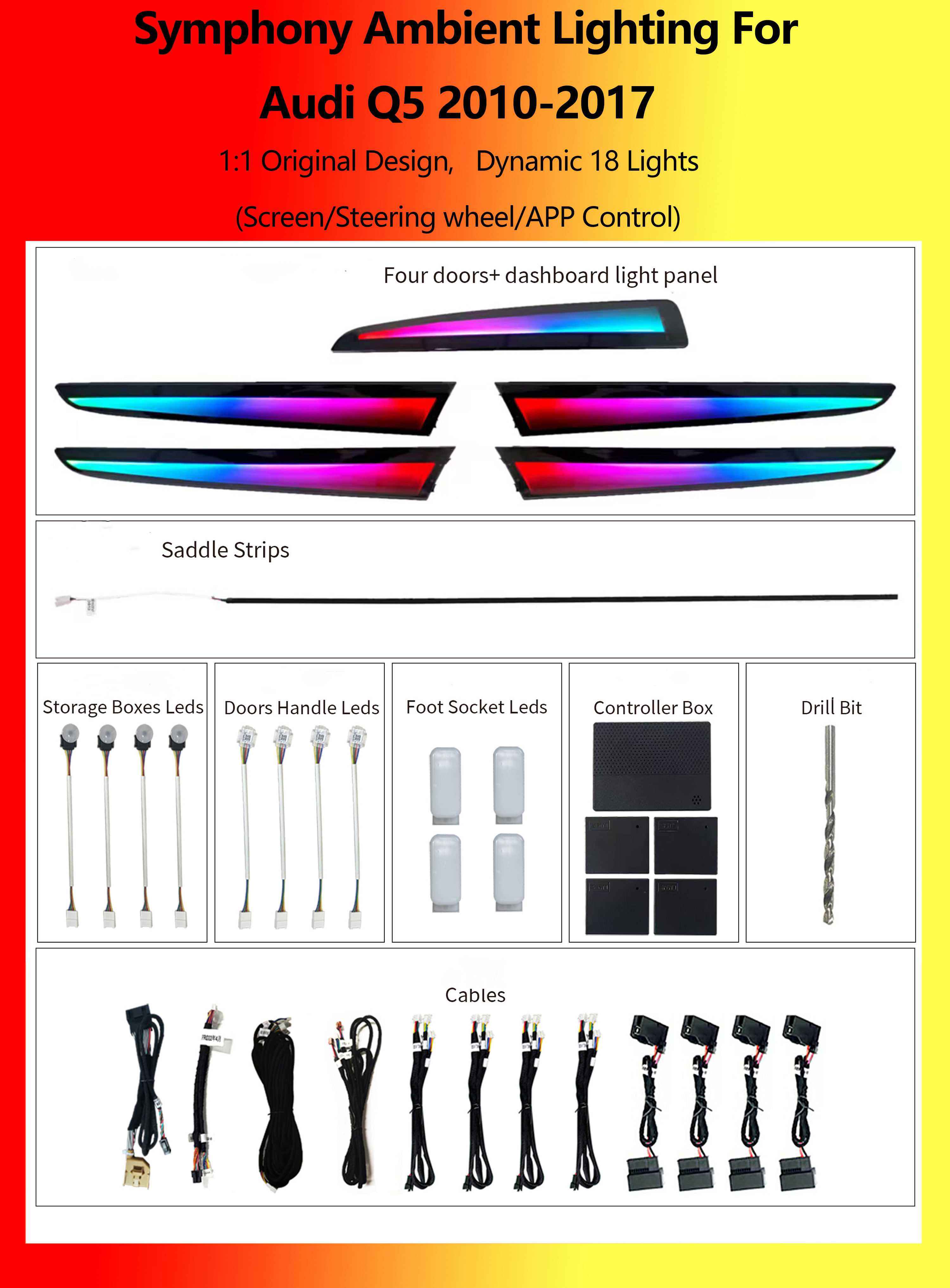 Audi Q5 Dynamique 18 Lumières