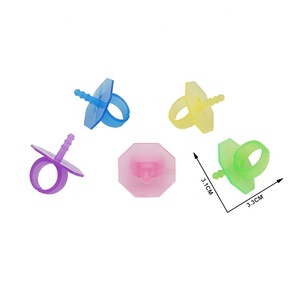 Clear Plastic PP <strong>Ring</strong> for <strong>Lollipop</strong> Hard Diamond Candy Marshmallow - Product Image 2