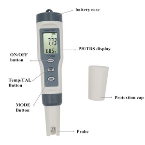 Medidor de Calidad de Agua Portátil Digital 3 en 1, <span class=keywords><strong>Monitor</strong></span> de PH, TDS y Temperatura para Agua Potable - Product Image 4