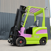 Chariot élévateur électrique à batterie lithium pour entrepôt frigorifique, logistique en entrepôt intérieur, chargement de conteneurs, 1,5 tonne, 2 tonnes
