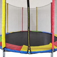 Trampolín Elástico Personalizado Funjump de 6 a 16 Pies con Red de Seguridad para Niños y Adultos
