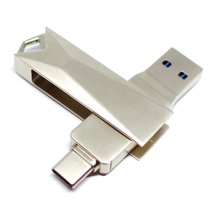 Cổng <span class=keywords><strong>USB</strong></span> 2IN1 + Cổng TYPE C Dung Lượng Đầy Đủ Pen <span class=keywords><strong>Drive</strong></span> <span class=keywords><strong>USB</strong></span> Type C <span class=keywords><strong>Flash</strong></span> <span class=keywords><strong>Drive</strong></span> Lên 16GB Đến 256GB Hỗ Trợ Logo Tùy Chỉnh - Product Image 1