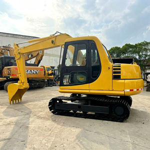 Oferta caliente: Miniexcavadora Komatsu PC70 usada de 7 toneladas con cucharón de excavación de 0.12m³ de capacidad, equipo de construcción usado con pocas horas de uso. - Product Image 1