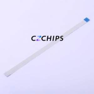 JS05B-08P-100-3-4 FFC Cable (Flexible Flat Cable) P=0.5mm Connector 8P 0.5mm 0.3mm Reverse - Product Image 2