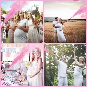 Özelleştirilebilir toptan 110g Cannon pudra sprey şişesi haber erkek ve kız seks hava sis selam tabancası konfeti ortaya - Product Image 5