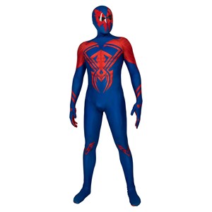 Nuovo Costume Zentai da <span class=keywords><strong>Spider</strong></span>-<span class=keywords><strong>Man</strong></span> 2099 per Adulti dal Film <span class=keywords><strong>Spider</strong></span>-<span class=keywords><strong>Man</strong></span>: Across the <span class=keywords><strong>Spider</strong></span>-Verse, Tuta per Halloween e Carnevale con Maschera Inclusa - Product Image 2