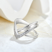 Cincin Perak Sterling 925 Kustom, Perhiasan Wanita, Hadiah Wanita, Perhiasan Fashion Stylish, Cincin Jari, Perhiasan Berkualitas, Promo Menarik