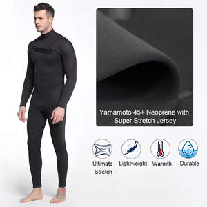 Trajes de Neopreno para Hombre de 5 mm, Tops de Neopreno Limestone, Trajes de Neopreno para Mujer Yamamoto 45 Oneil, Traje de Neopreno de 3 mm para Buceo Libre y Triatlón - Product Image 2