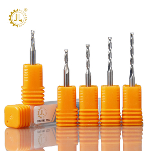 Xoắn ốc upcut <span class=keywords><strong>Router</strong></span> <span class=keywords><strong>bit</strong></span> vonfram rắn Carbide 2 Flute endmill 2F <span class=keywords><strong>CNC</strong></span> <span class=keywords><strong>Router</strong></span> <span class=keywords><strong>bit</strong></span> cho PVC Acrylic - Product Image 3