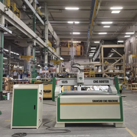 Machines de sculpture sur bois CNC de haute qualité certifiées CE pour la sculpture de haute précision Panneaux de particules de bois Plastique PP/PVC Prix bas