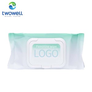 Lingettes organiques propres Lingettes féminines intimes personnalisées avec emballage refermable - Product Image 2