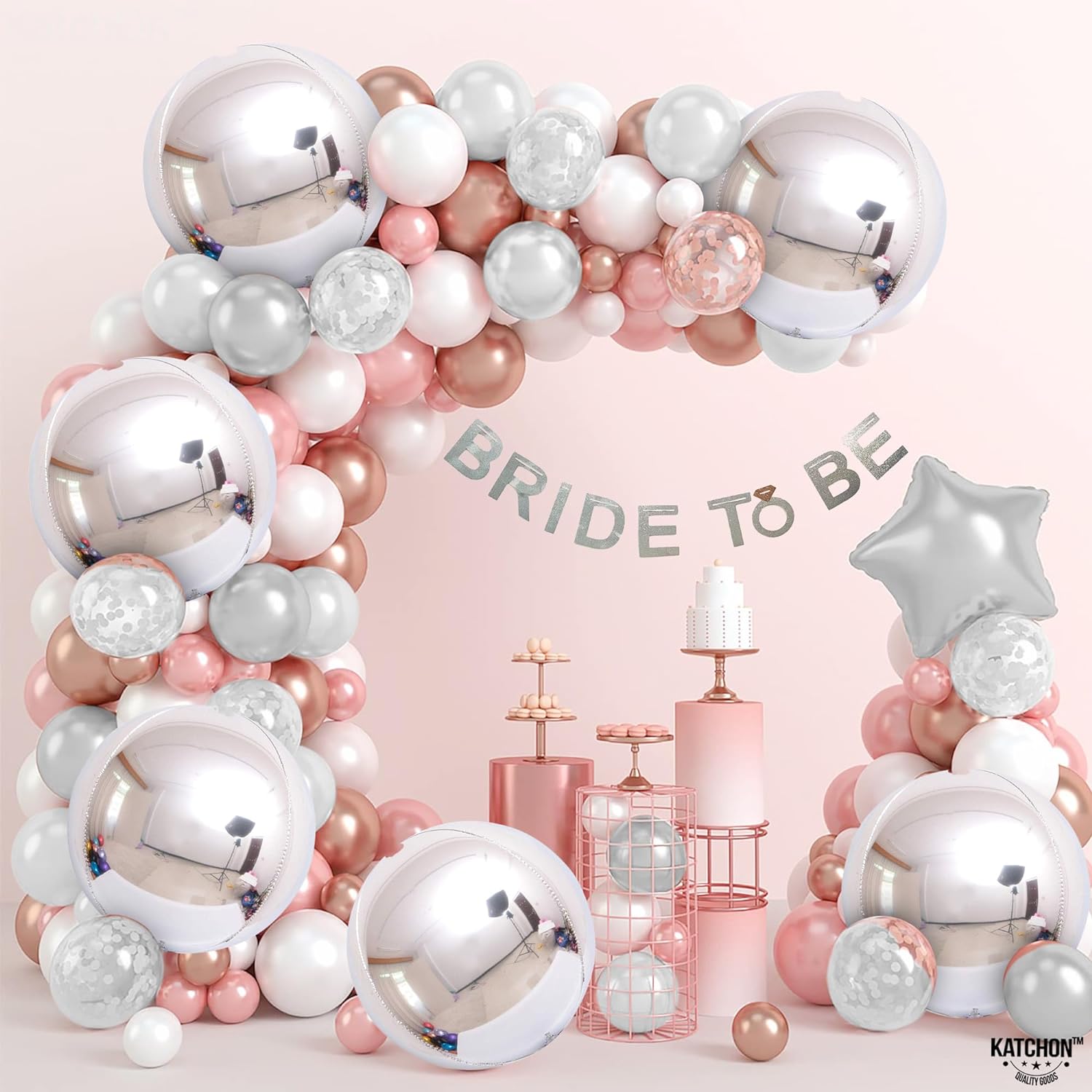 balloon white 4d box foil mylar