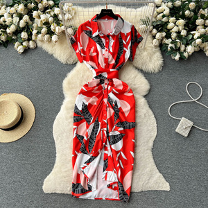 Nuevo <span class=keywords><strong>vestido</strong></span> <span class=keywords><strong>de</strong></span> verano con estampado <span class=keywords><strong>de</strong></span> <span class=keywords><strong>flores</strong></span> plisado <span class=keywords><strong>de</strong></span> <span class=keywords><strong>noche</strong></span> <span class=keywords><strong>para</strong></span> mujer - Product Image 6