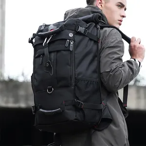 New Trends Custom Travel Gym Outdoor Camping Sport Bag 45 Litre Backbag Men Backpacks Usb Business School Laptop Backpack