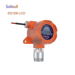 Detector de Gás Fixo Safewill ES10B para Hidrogênio (H2) com Sensor, Display LCD, Alarme Sonoro e Luminoso, Tempo de Resposta de 20s, Montagem em Parede - Product Image 2