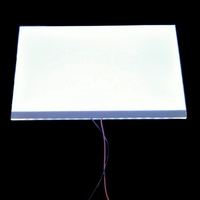Unionleds personnalisés, ultra fins, transparents, en acrylique, rétroéclairage LED latéral, options RGB/RGBW, gradation, garantie de 3 ans, 160 modules