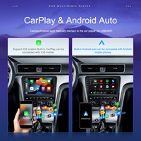 Podofo 8-Core Stereo mobil Android, Radio mobil Double Din 10 inci 4 + 64GB, Android Auto/DSP/BT/WiFi/4G/GPS/FM 2 Din Autoradio