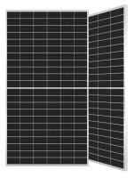 Modul Surya AE Solar 720W BIFACIAL Kaca Ganda - Tipe-N HJT dengan 132 Sel Half-Cut |   Panel Surya Tier1 Bingkai Perak 210mm