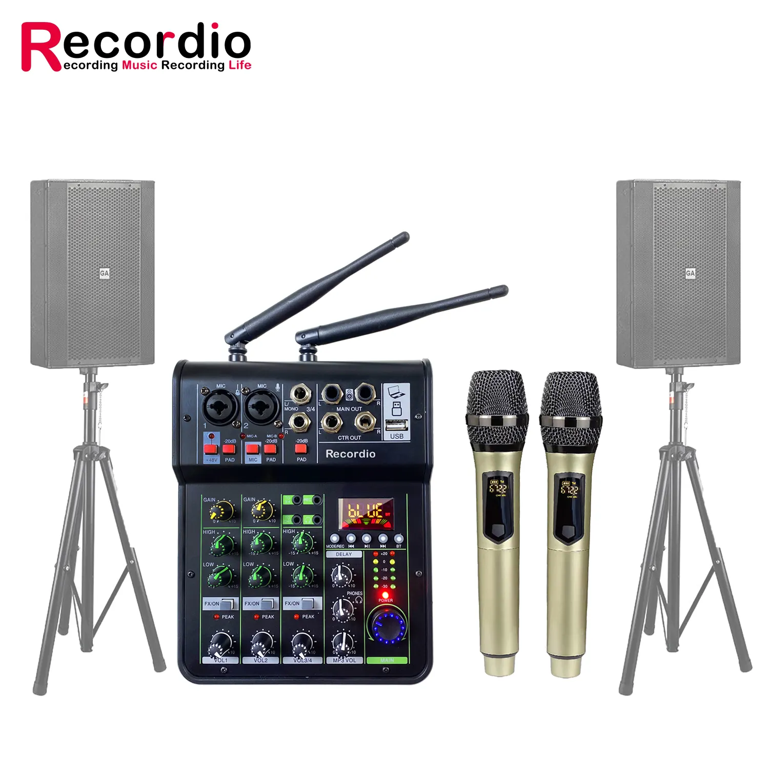 GAX-450B Power Audio Verstärker Match für Sound Mixer für Großhändler