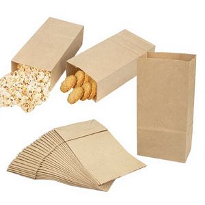 Bolsas de Papel Kraft Reciclado Ecológico para Comida para Llevar, Impresión Digital, para Restaurantes y Cafeterías - Product Image 3