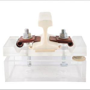 Plaque élastique de rail en acier à ressorts forgée à chaud, couleur personnalisée, lame à ressort <span class=keywords><strong>RYN</strong></span> pour voie ferrée - Product Image 3