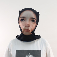 Vente en gros Masques faciaux Masque facial animal drôle personnalisé Masque cagoule intégrale humaine confortable