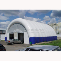 Dôme gonflable, structures temporaires, abri de chantier, tentes de protection
