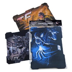 Alfombrilla de ratón para juegos de forma irregular L-18, 250x325x4mm, tela no tóxica para juegos - Product Image 2
