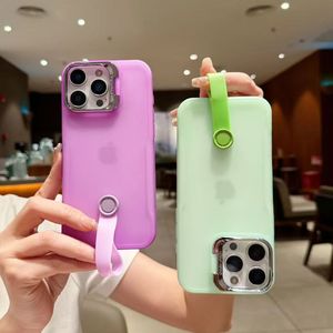 <span class=keywords><strong>Coque</strong></span> de Protection Magnétique Anti-Choc Effet Gelée Couleurs Macaron pour <span class=keywords><strong>iPhone</strong></span> 16 Pro et <span class=keywords><strong>iPhone</strong></span> 17 avec Cordon - Product Image 1