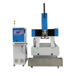 ATC Heavy Duty CNC Router 6090 For Metal Mold Processing Auto Tool Changing 6090 Metal Mold Machine