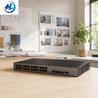 Switch Ethernet Gigabit Administrado de 24 Puertos 5720S-28P-SI-AC con 4 Puertos SFP de Enlace Ascendente Fijo de 1G, Unidad de Alimentación Interna AC 110-240V