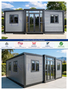 Casa Expandible en Contenedor de 40 pies/20 pies, Resistente al Viento, Normas AU AS NZS 1170.2, 1, 2, 3, 4 Dormitorios, Casa Plegable Galvanizada de Lujo, Villa - Product Image 2