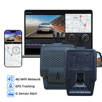 Kamera Dash 4G 1ch 2ch 3ch 1080P HD DVR Mobil Pelacak GPS Dashcam 4G GPS Mini DVR Perekam Kamera Perekam Mengemudi Kendaraan