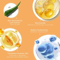 ETRUN ODMOEM Kit de Soins de la Peau au Curcuma et Vitamine C – Routine de Soin Visage Anti-Taches et Anti-Acné