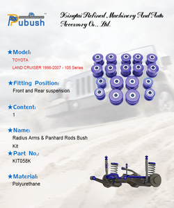 <span class=keywords><strong>Boccole</strong></span> in Gomma per Sistemi di Sospensione <span class=keywords><strong>Auto</strong></span>, <span class=keywords><strong>Boccole</strong></span> in Poliuretano RFK058K per Land Cruiser Serie 80 105 - Product Image 5