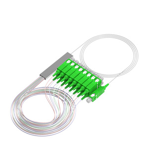 China factory Plc Splitter <b>optical</b> steel tube plc splitter sc upc apc connector 2 way 1x2 <b>Thin</b> Film <b>Optical</b> Splitter - Product Image 1