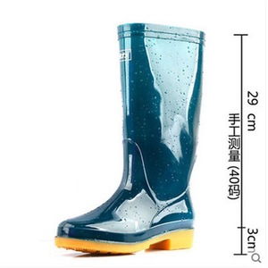 Botas de Lluvia Warrior 813 para Mujer, Altura Media, de Goma, Impermeables, Antideslizantes, Fabricación Mecánica - Product Image 3