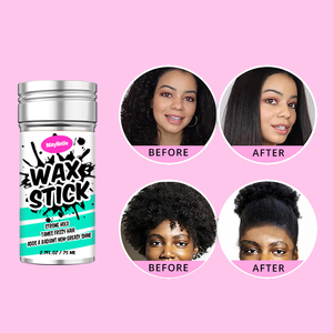 Venta al por mayor personalizado no graso estilo Barra de cera <span class=keywords><strong>para</strong></span> el cabello <span class=keywords><strong>para</strong></span> Flyaways Slick Stick <span class=keywords><strong>para</strong></span> pelucas - Product Image 5