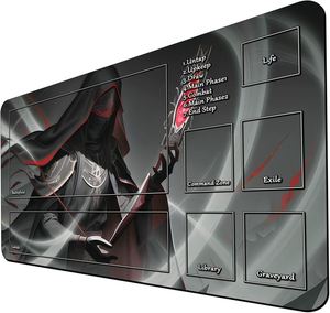 Tapete de Juego MTG TCG de 24x14 Pulgadas, Estilo de Dibujos Animados, Resistente al Agua, Superficie de Goma Lisa Resistente a los Arañazos, Impresión en PC - Product Image 6