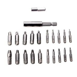 Tianhu Bolt Screw Remover Kit 22pcs Carbon Steel Spiral Flute Extractor Imperial Home Use - Product Image 1